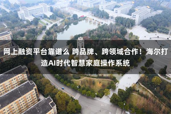 网上融资平台靠谱么 跨品牌、跨领域合作！海尔打造AI时代智慧家庭操作系统