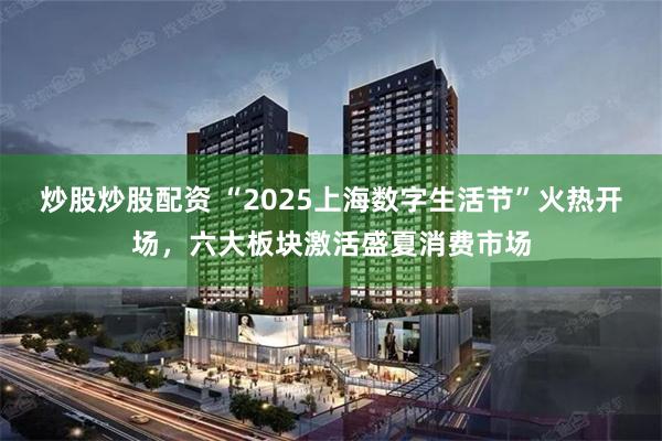 炒股炒股配资 “2025上海数字生活节”火热开场，六大板块激活盛夏消费市场