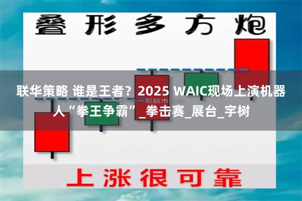 联华策略 谁是王者？2025 WAIC现场上演机器人“拳王争霸”_拳击赛_展台_宇树