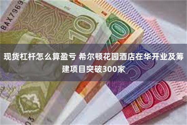 现货杠杆怎么算盈亏 希尔顿花园酒店在华开业及筹建项目突破300家